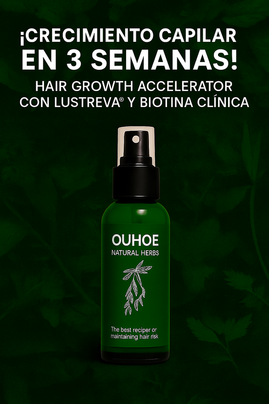 OUHOE™ Spray Capilar – Raíces Fuertes, Crecimiento Natural