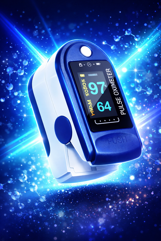 Medidor de Oxígeno y Pulso 💙
